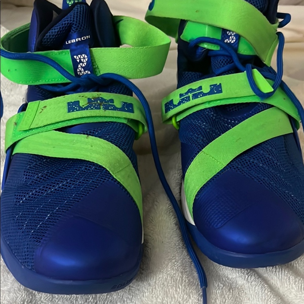 Kids Shoes - Blue and Green